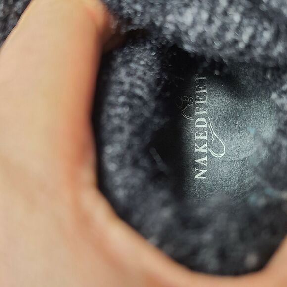 Nakedfeet Womens Umbra Boots Metallic Round Toe Knee High Low Heel Pull On 6.5 M - Picture 7 of 8